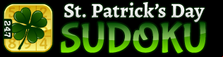 St. Patrick's Sudoku title image